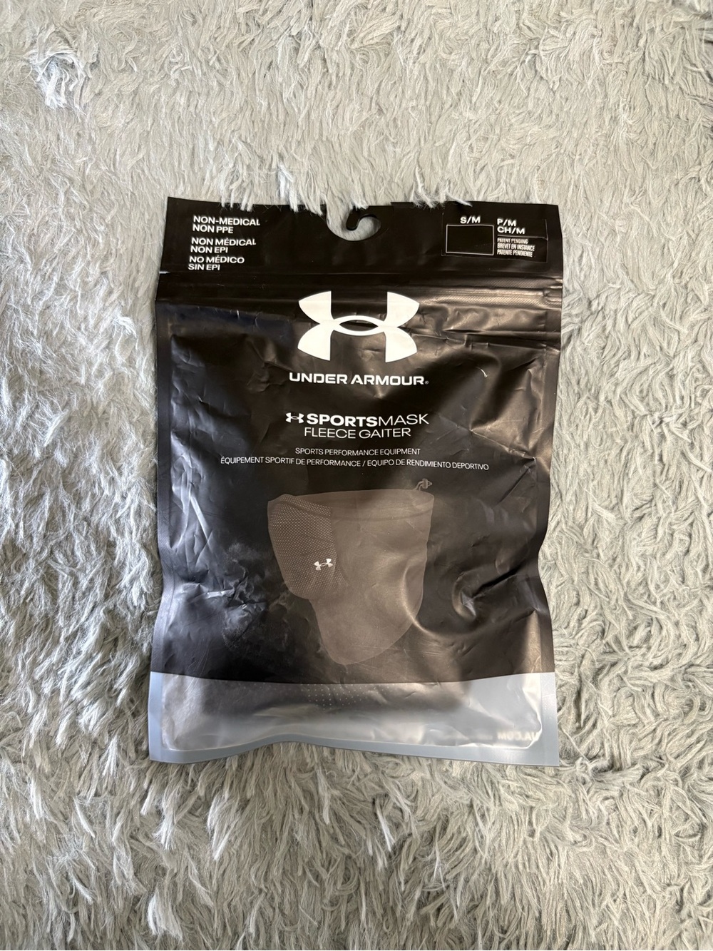 Under Armour Black Sportsmask Fleece Gaiter